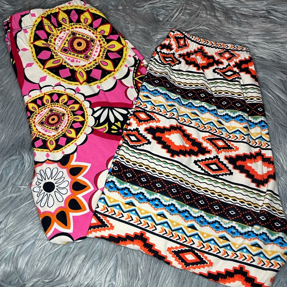 Fun Geometric Patterned Leggings